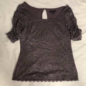 Purple Lace Blouse